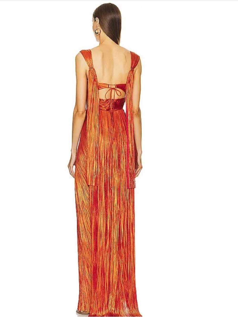 NEW Maria Lucia Hohan Margaux Gown in Sangria - Picture 3 of 11